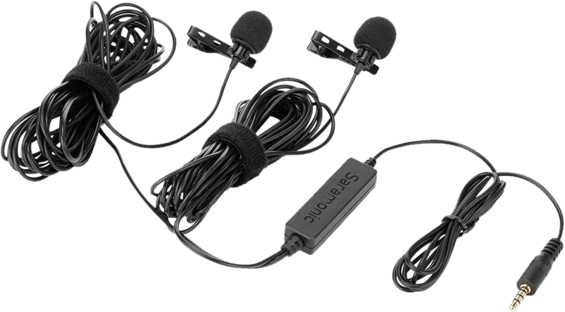 Saramonic LavMic 2m Dual Wired Lavalier Microphone - 16