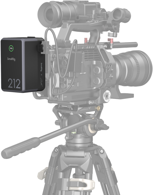 SmallRig 4293 V-Mount Battery VB212 Mini x Caleb Pike - 5