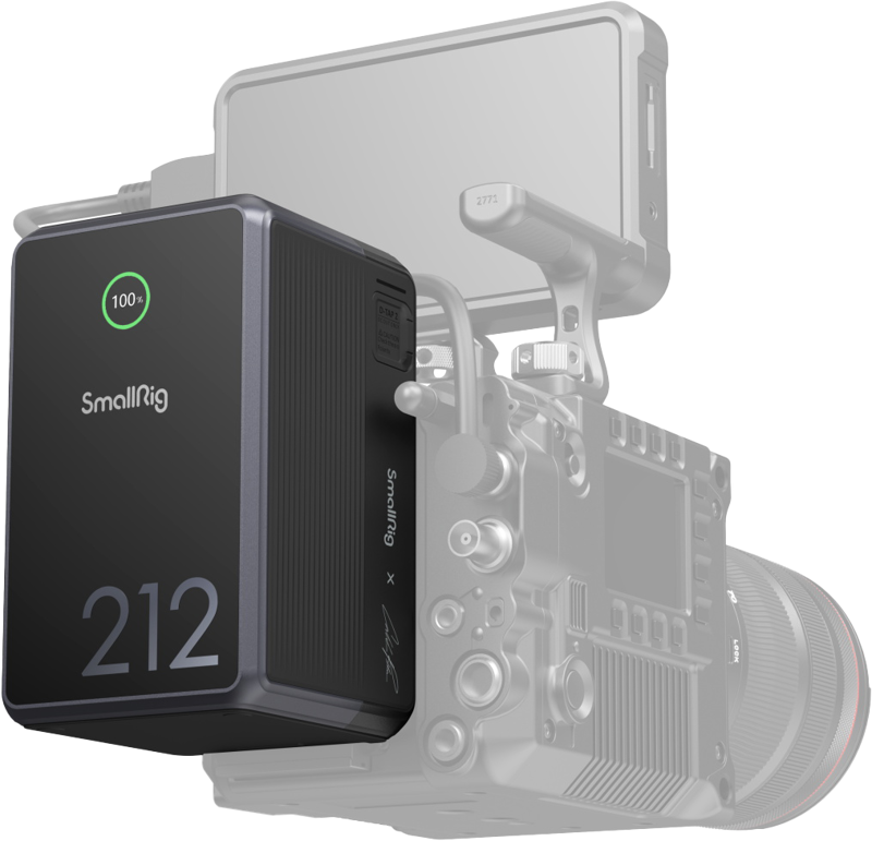 SmallRig 4293 V-Mount Battery VB212 Mini x Caleb Pike - 6