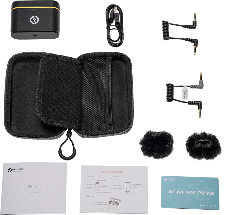 Hollyland Lark M1 Duo 2-person (with charging case) - 8