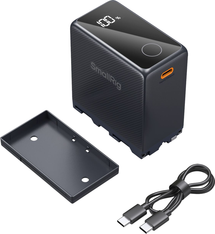 SmallRig 4469 Camera Battery USB-C Rechargeable NP-F970 Black - 9