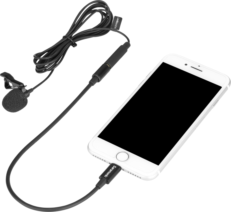 Saramonic LavMicro U1A Lavalier mic for w/ lightning connector (2M) - 3