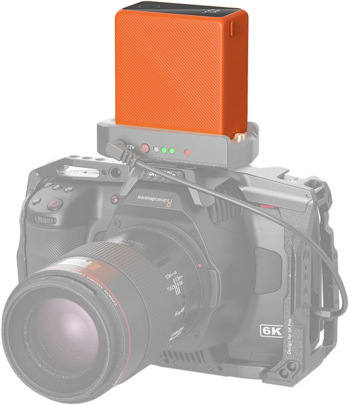 SmallRig 4576 Camera Battery USB-C Rechargeable NP-F970 Orange - 5
