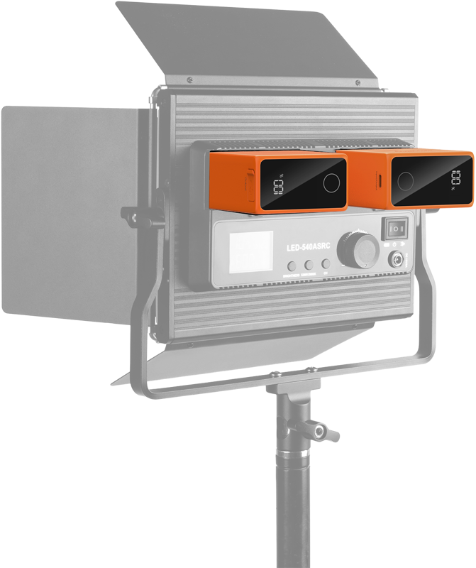 SmallRig 4576 Camera Battery USB-C Rechargeable NP-F970 Orange - 7