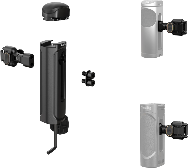 SmallRig 4610 Rotatable Quick Release Adapter for Side Handle - 2