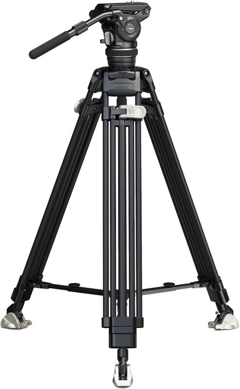 SmallRig 4463 Heavy-Duty Carbon Fiber Tripod Kit AD-120 - 2