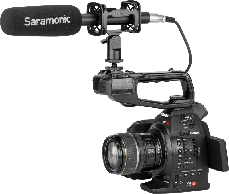 Saramonic SR-SMC10 Universal Shock Mount For Shotgun Mic - 2