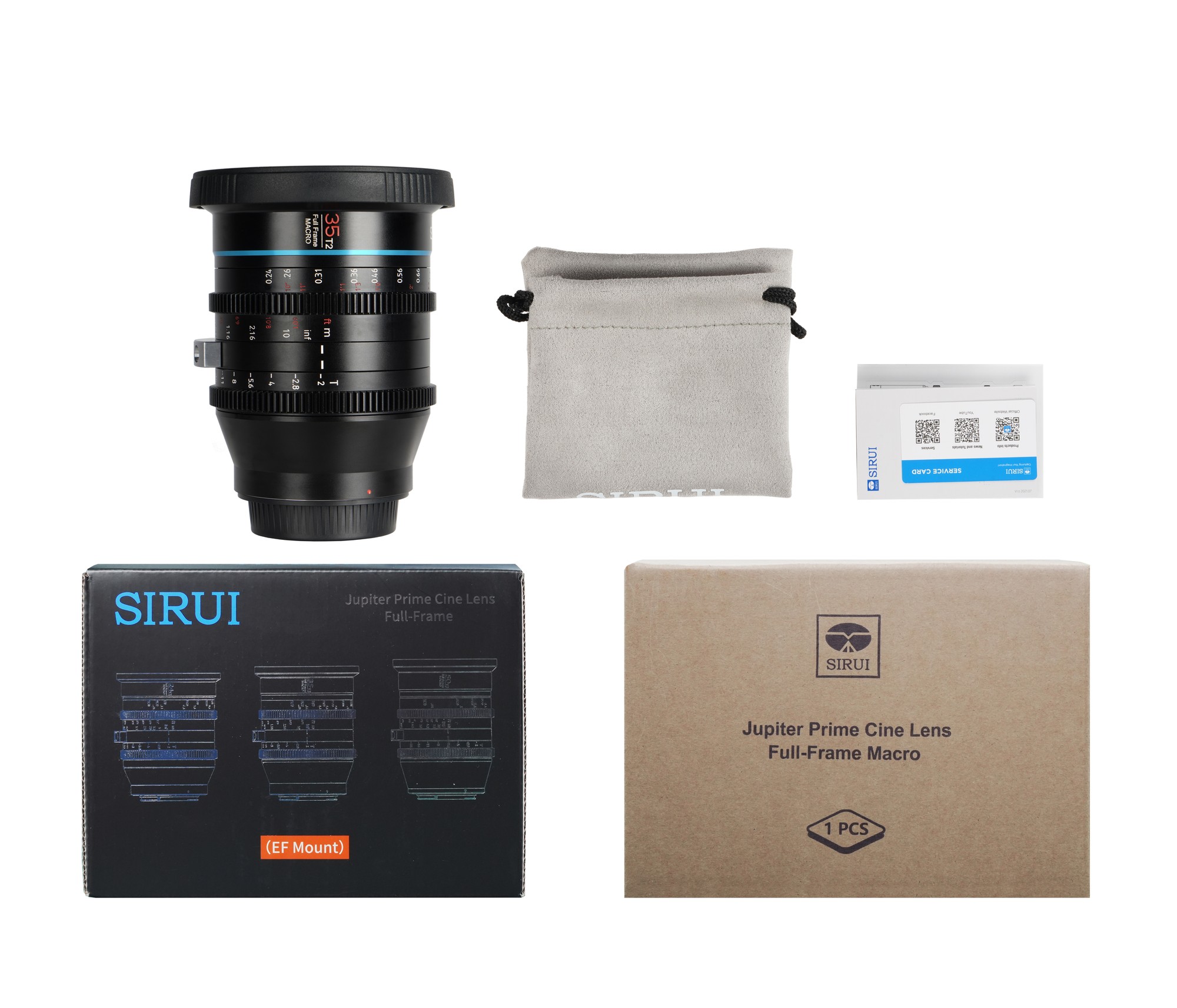 SIRUI Jupiter 35mm T2 Full-frame Macro Cine Lens(PL mount) - 5