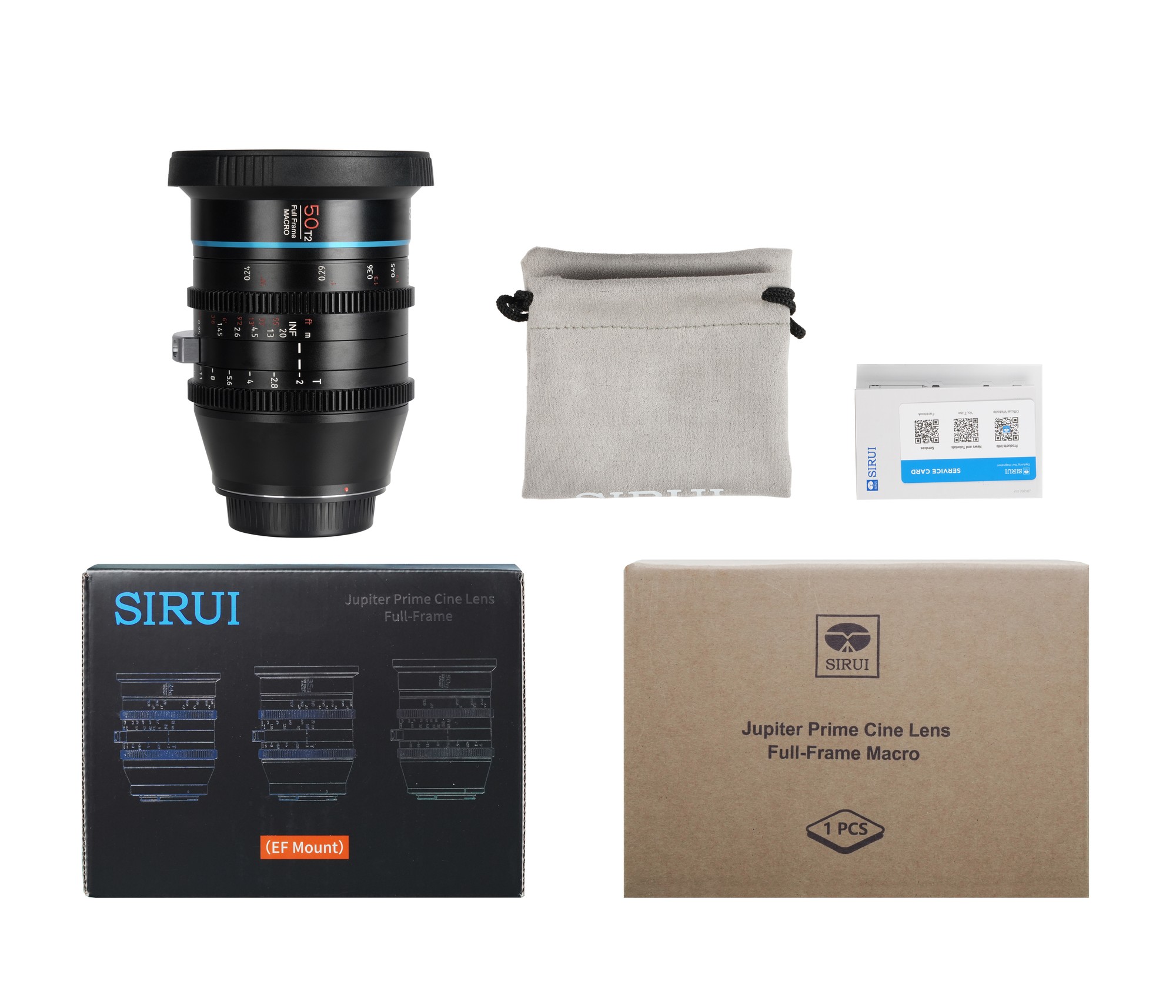 SIRUI Jupiter 50mm T2 Full-frame Macro Cine Lens(EF mount) - 5