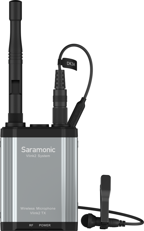 Saramonic Vlink2 Kit2, 2.4GHz Two Way-Communication Wireless Microphone System (2xTX+RX) - 3