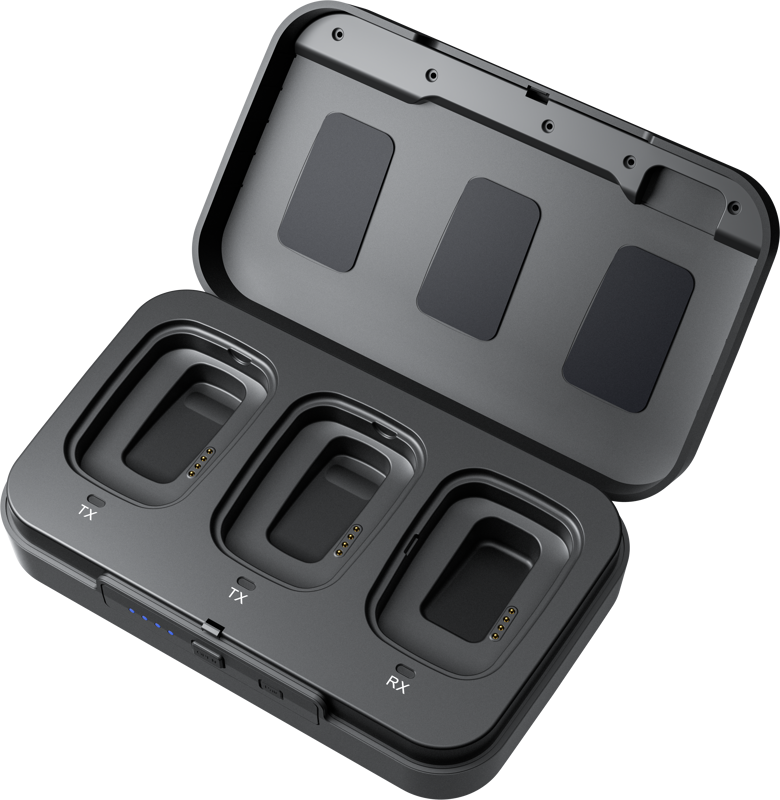 Saramonic Blink 500 Pro charging box for cam / B1+B2 (sparepart/emty /no mic, only charging box)
