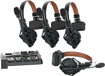 Hollyland Solidcom C1 Pro  Wireless Intercom System with 4 ENC headsets
