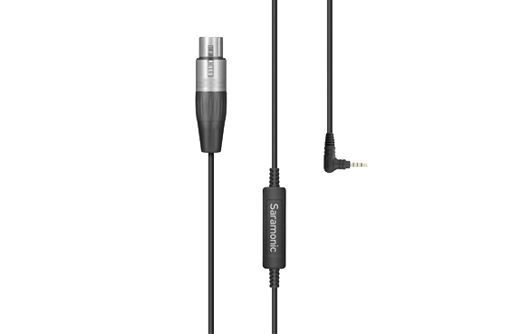 Saramonic Cable SR-XLR35 (connect microphone with XLR ouput to camera/phone 3.5mm audio input)
