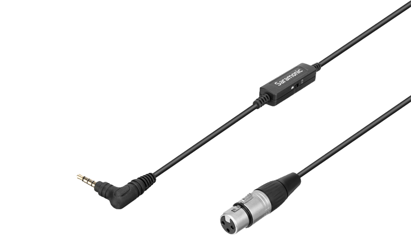 Saramonic Cable SR-XLR35 (connect microphone with XLR ouput to camera/phone 3.5mm audio input) - 2