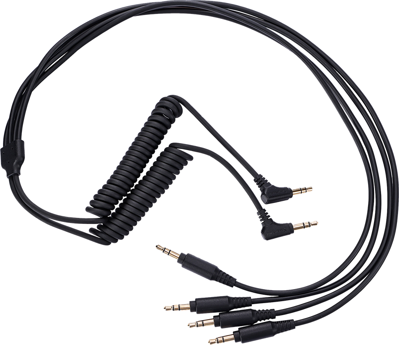 Saramonic Cable SR-C2019 Dual 3.5mm TRS Male to Four 3.5mm TRS Male Cable