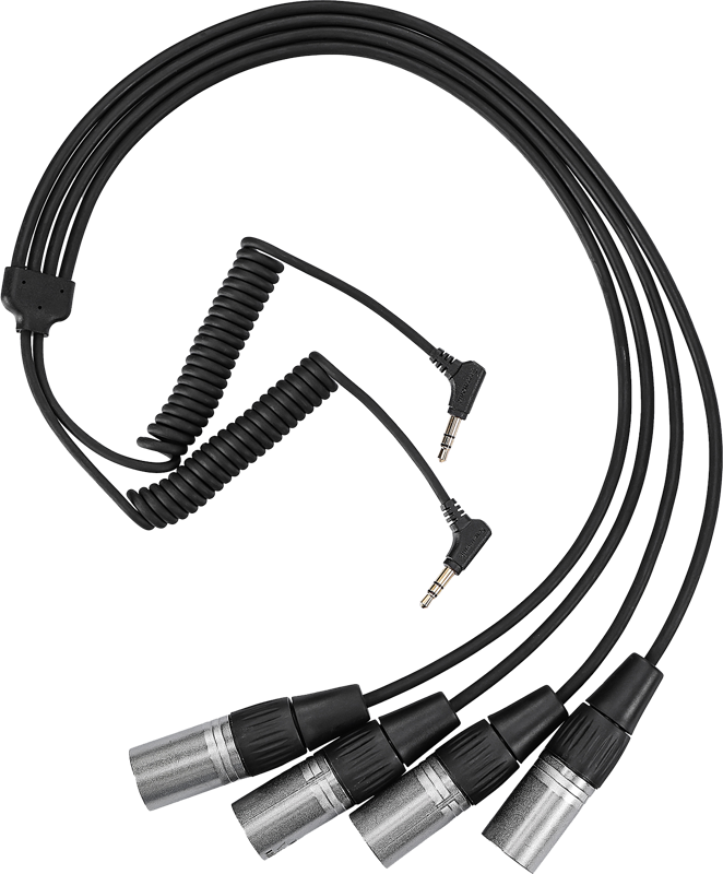 Saramonic Cable SR-C2020 Dual 3.5mm TRS Male to Four XLR Male Cable (SR-C2020)