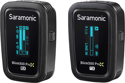 Saramonic Blink 500 ProX B1 (2,4GHz wireless w/3,5mm)