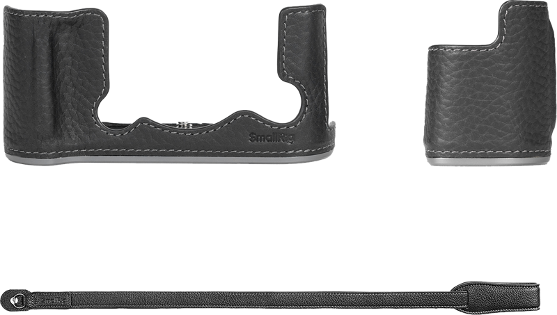 SmallRig 4709 Leather Half Case Kit for Fujifilm X-T50 Black - 2