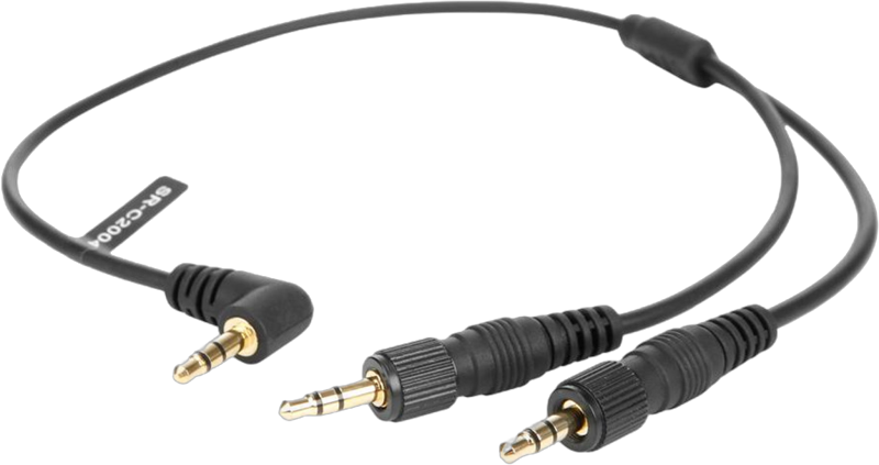 Saramonic Cable SR-C2004 3.5mm TRS to dual 3.5mm TRS adapter cable  (cable length: 30 cm) – för filmskapare