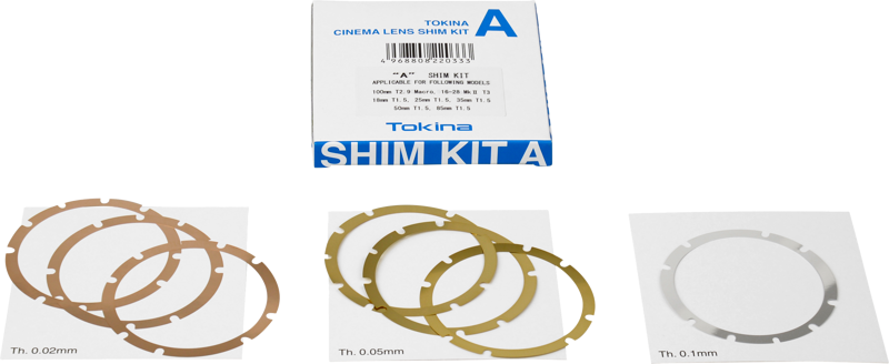 Tokina Cinema Shim Kit KPO-1006A