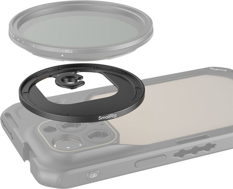SmallRig 4587 Attachable Filter Adapter (M-Mount) 67mm - 4