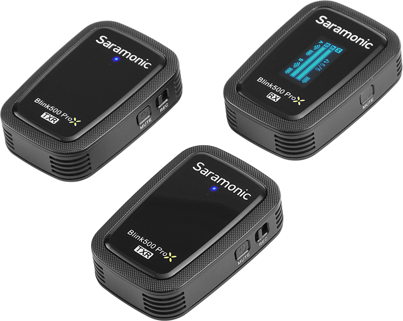 Saramonic Blink 500 ProX B2R 2.4GHz Dual-Channel Wireless Microphone System with Charging Case - 13
