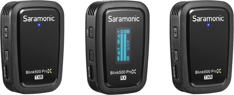 Saramonic Blink 500 ProX B2R 2.4GHz Dual-Channel Wireless Microphone System with Charging Case - 11