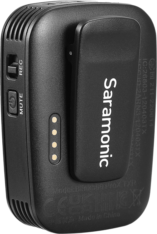 Saramonic Blink 500 ProX B2R 2.4GHz Dual-Channel Wireless Microphone System with Charging Case - 17