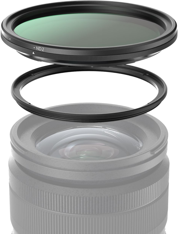 SmallRig 4581 Attachable VND Filter ND2-ND32 (1-5 Stop) 67mm - 5