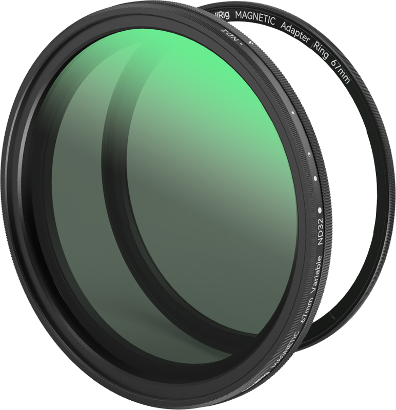 SmallRig 4581 Attachable VND Filter ND2-ND32 (1-5 Stop) 67mm - 6