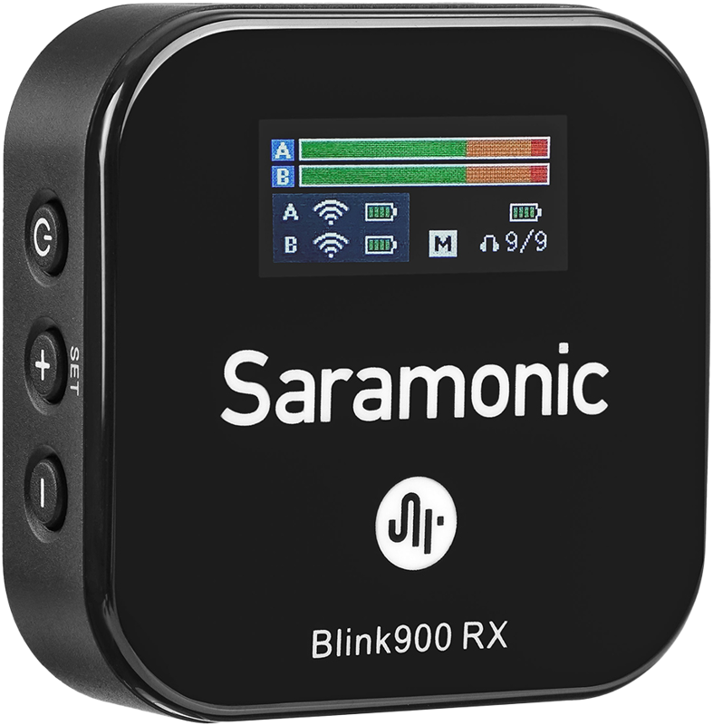 Saramonic Blink 900 B2R 2.4G  WIRELESS Microphone Kit with recording function & charging box - 3