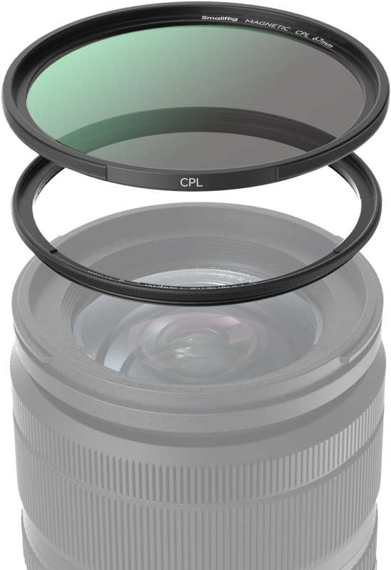 SmallRig 4582 Attachable CPL Filter (67mm) - 4