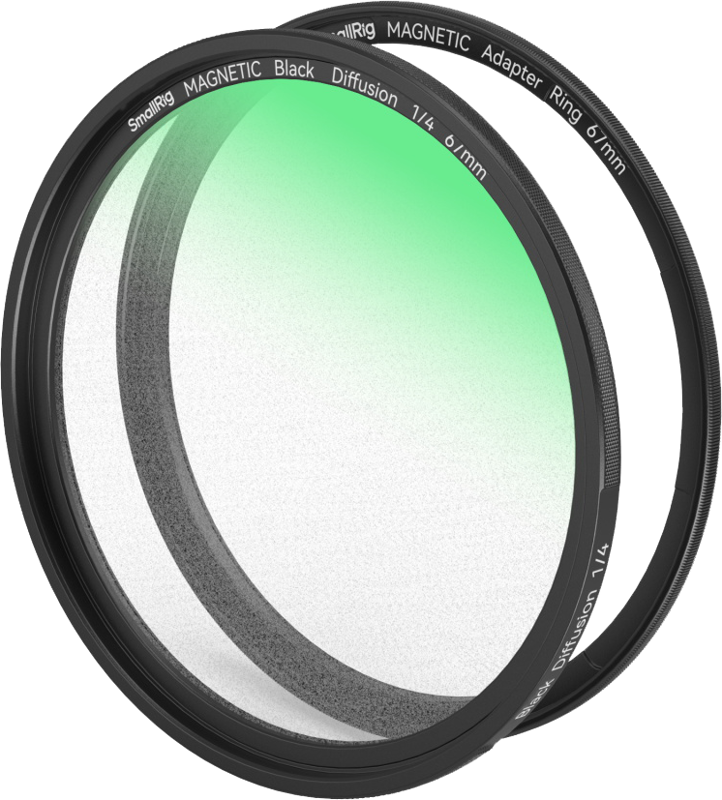 SmallRig 4583 Attachable 1/4 Effect Black Mist Filter (67mm) - 5