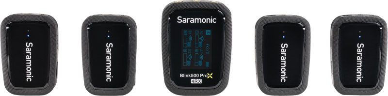 Saramonic BLINK 500 PROX B8 4-Person Wireless 2.4GHz Microphone System with On-Board Recording - 3
