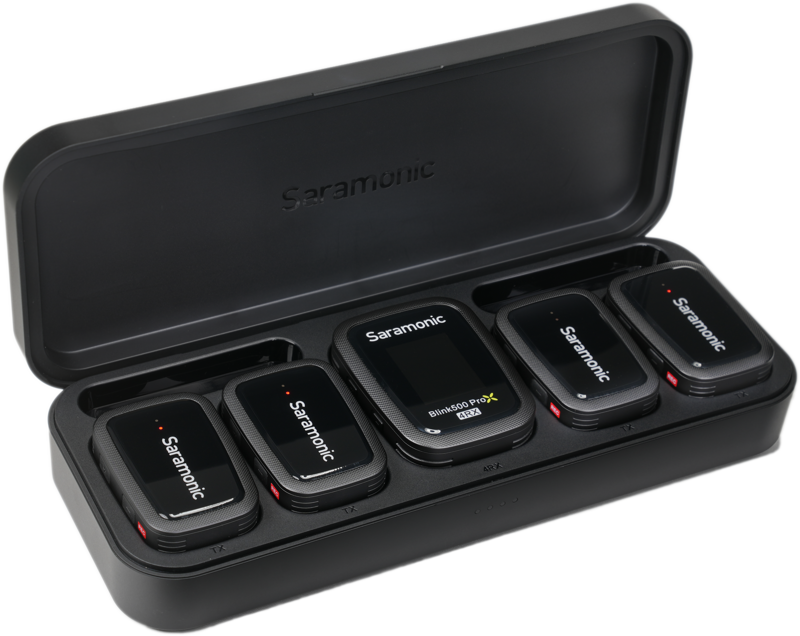 Saramonic BLINK 500 PROX B8 4-Person Wireless 2.4GHz Microphone System with On-Board Recording - 6
