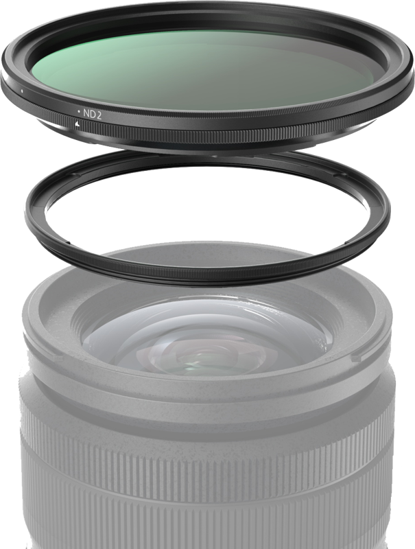 SmallRig 4724 Attachable VND Filter Kit ND2-ND32 (1-5 Stop) with M-mount Filter Adapter 67mm - 5