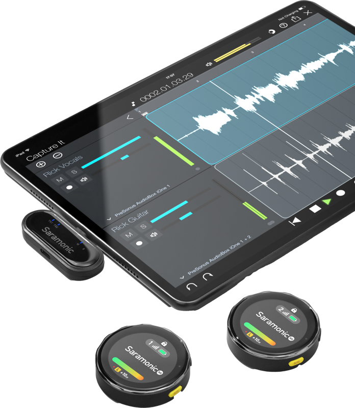 Saramonic Blink Me U2 2-Person Wireless Microphone with Custom Recording Transmitters - 3