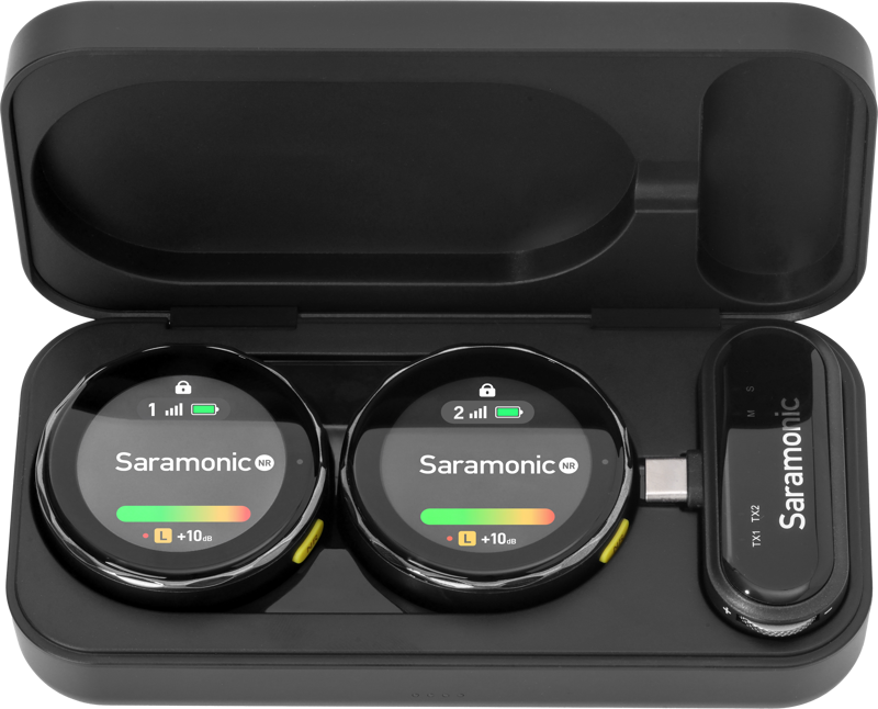Saramonic Blink Me U2 2-Person Wireless Microphone with Custom Recording Transmitters - 2