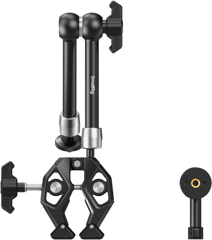 SmallRig 4454 Crab-Shaped Super Clamp Kit with Magic Arm - 2