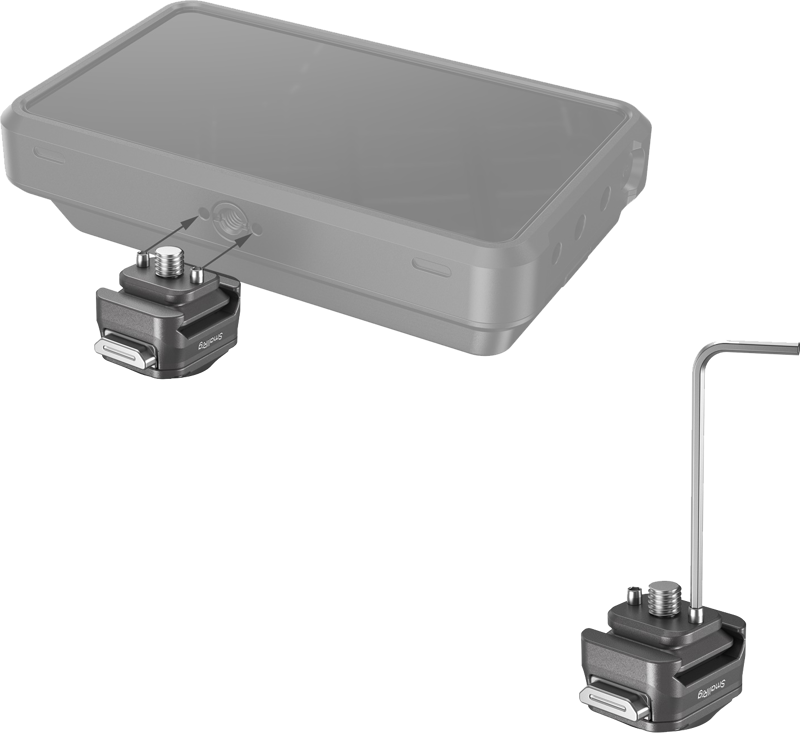 SmallRig 4491 HawkLock H21 Universal Quick Release Mount Plate Kit - 3