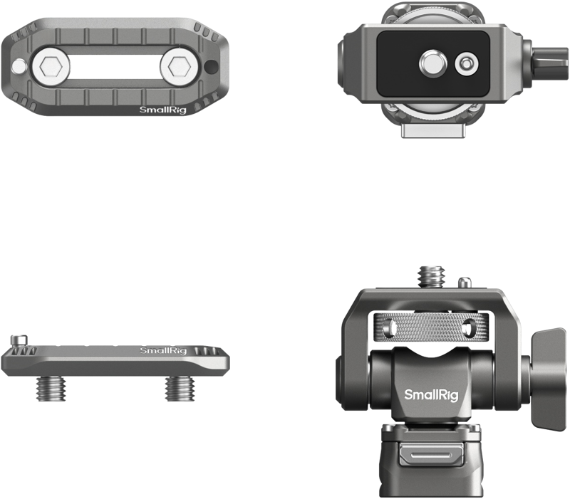 SmallRig 4487 HawkLock H21 Quick Release Monitor Support with NATO Clamp - 2