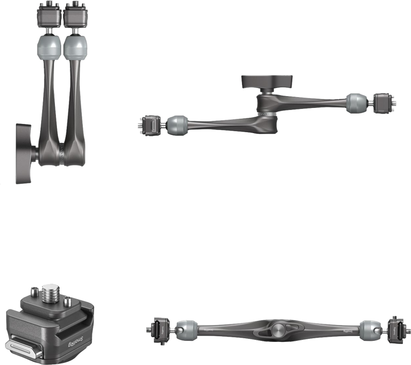SmallRig 4489 HawkLock H21 Quick Release Rosette Magic Arm (11") - 2