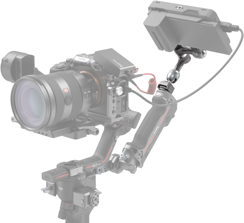 SmallRig 4490 HawkLock H21 Quick Release Rosette Magic Arm (7") - 6