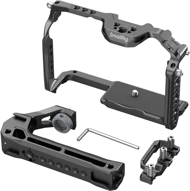 SmallRig 4825 HawkLock Quick Release Cage Kit for Panasonic Lumix GH7 / GH6 - 3