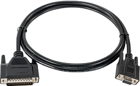 Hollyland HL-TCB07 DB25 Male to HDB15 Female Tally Cable - 4
