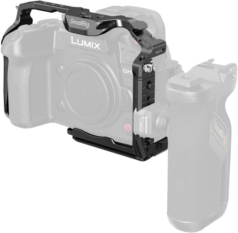 SmallRig 4824 HawkLock Quick Release Cage for Panasonic Lumix GH7 / GH6 - 4