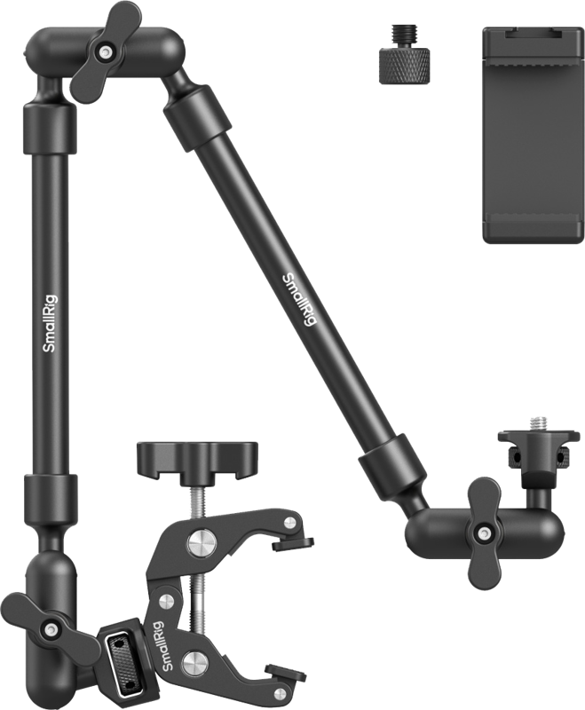 SmallRig 4766 Magic Arm with Crab Clamp Kit - 2