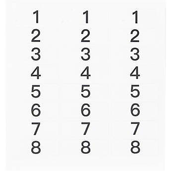 Hollyland HL-NS01 Number Stickers