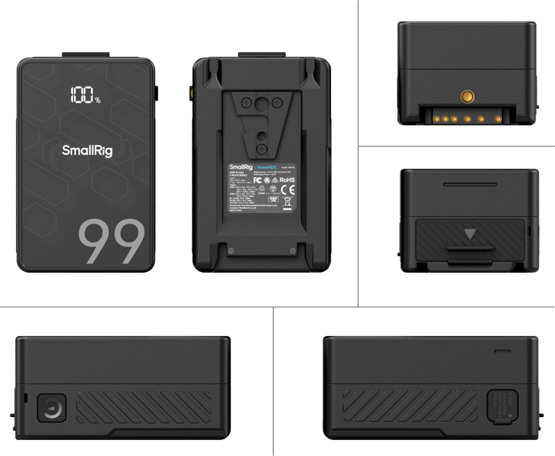SmallRig 4608 V-Mount Battery Mini VB99 SE - 2