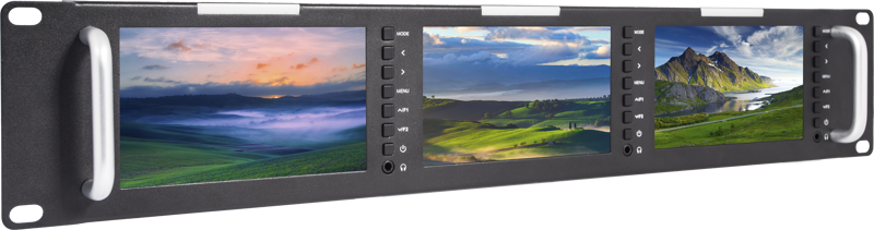 SEETEC monitor T51 （3 x 5"""" 2RU） 3*5 inch